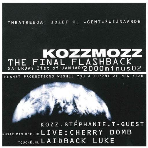 T-Quest at Kozzmozz 'The Final Flashback' @ Theatreboat (Gent - Belgium) - 31 January 1998