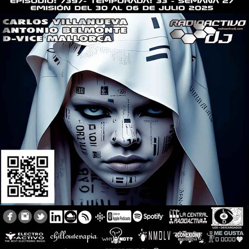 Radioactivo DJ 27-2025 Carlos Villanueva, Antonio Belmonte & D-Vice Mallorca