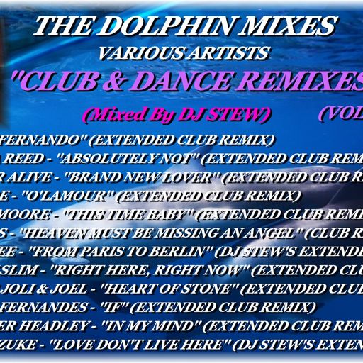 THE DOLPHIN MIXES - VARIOUS ARTISTS - ''CLUB & DANCE REMIXES'' (VOLUME 8 )