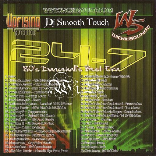 DJ Smooth Touch - 24-7 (80's Dancehall Best Era Mixtape 2010)