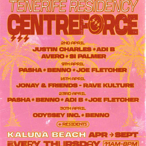 Live From Kaluna Beach Club Tenerife Jonay & Friends - 88.3 Centreforce DAB+ Radio - 16 - 04 - 2026