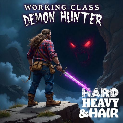 527 - Working Class Demon Hunter - The Hard, Heavy & Hair Show with Pariah Burke