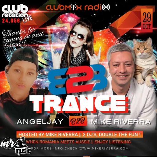 Mike Riverra - Club Rotation Live 24.056 B2B AngelJAY (Trance) | When Aussie meets Romania | ENJOY!
