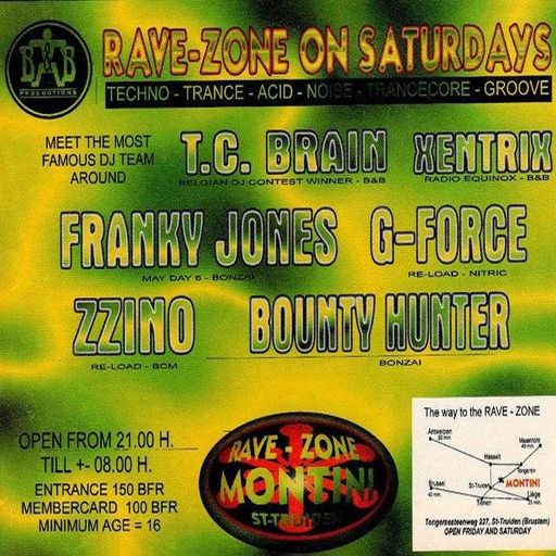 G-Force at Rave-Zone Montini (St Truiden - Belgium) - 4 February 1995