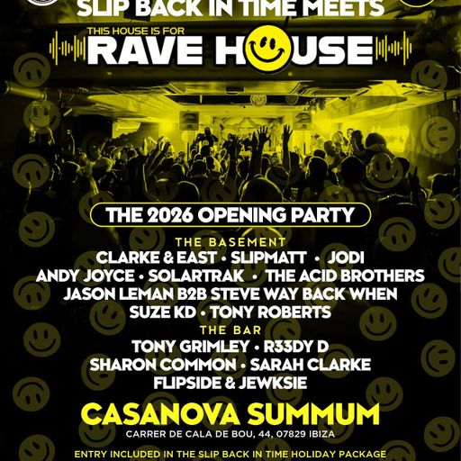 Martin Dear - Live @Slip Back in Time Opening Party, Casanova Summum, Ibiza, 13-05-26