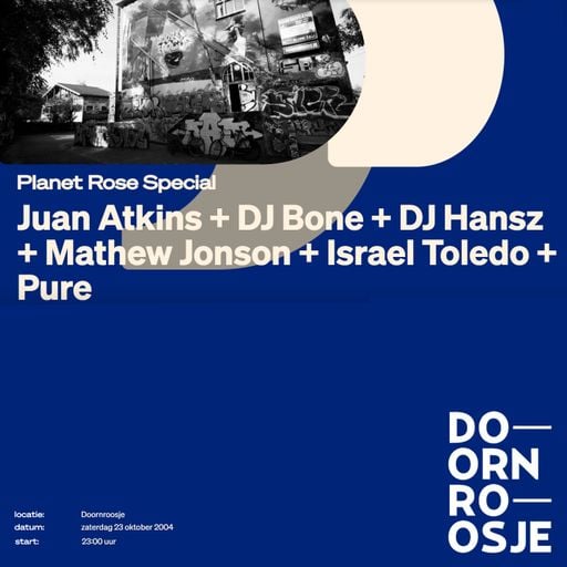 DJ Bone at "Planet Rose" @ Doornroosje (Nijmegen - NL) - 23 October 2004