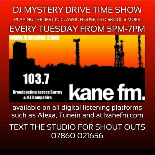 Kane 103.7 FM - DJ Mystery - 90s Vocal House & Garage - 08.06.2021