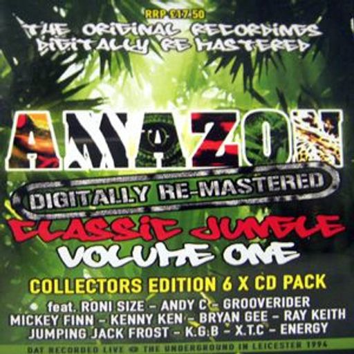 Roni Size - Amazon classic jungle Vol 1 - The Underground, Leicester - 1994