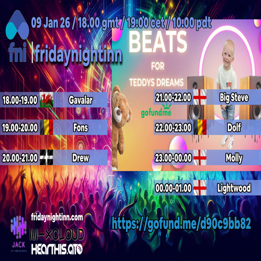fni presents : BEATS FOR TEDDY'S DREAMS ( 9th Jan. 2026 )
