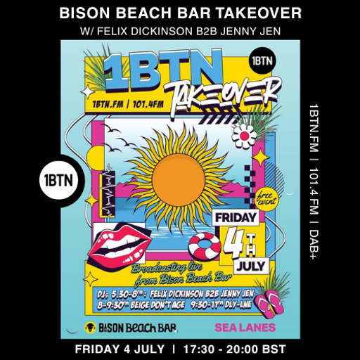 Bison Beach Bar Takeover w/ Felix Dickinson B2B Jenny Jen - 04.07.25