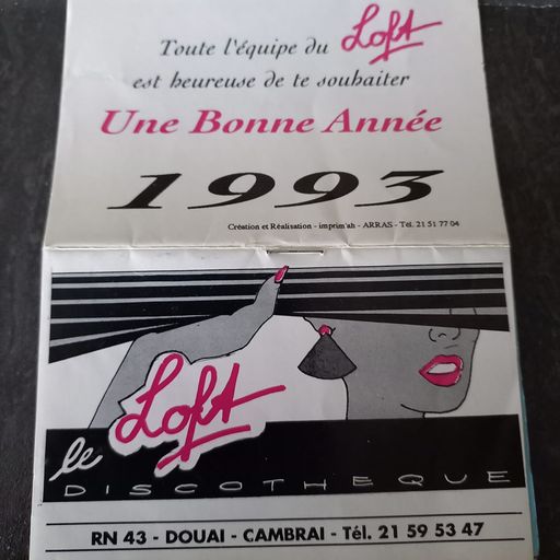 Greg & Philippe at Loft Club (Cambrai - France) - December 1993