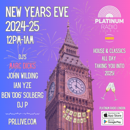 New Years 2024-25 Marc Dicks 7-10pm 31 DEC 2024