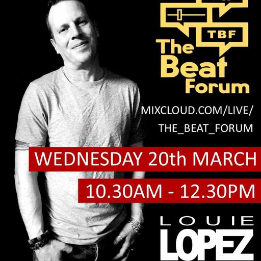 Louie Lopez and TBF present 'Lunch with Louie' - featuring 2hrs of Funky Feelgood Disco & House
