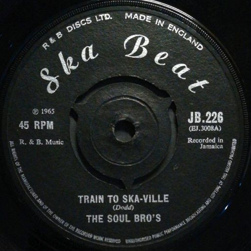 SKA, ROCKSTEADY & REGGAE – TRAIN TO SKA VILLE - (Pete Smith Compilation)