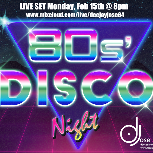 80s Disco Party Mix LIVE Set 0215 by DJose