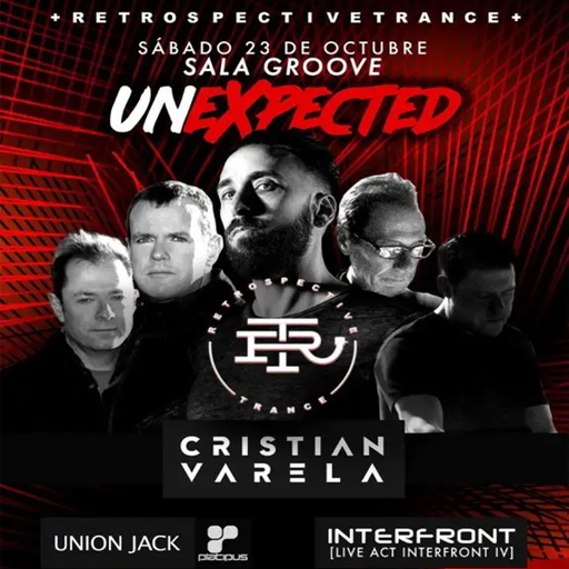 Cristian Varela at "Retrospective X Unexpected" @ Sala Groove (Madrid-Spain) - 23 October 2021