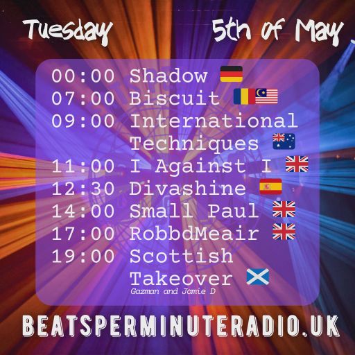 Biscuit-Tuesday Drum and Bass Crunch- Live on Beats Per Minute Radio 5.5.2026