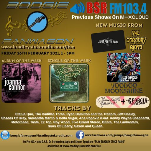 Boogie Fanwagon 26th February 2021