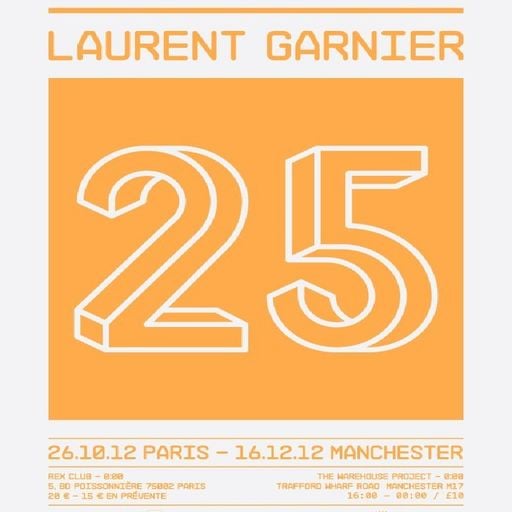Laurent Garnier (7 hour set) at "25 Years" @ The Warehouse Project (Manchester) - 26 December 2012