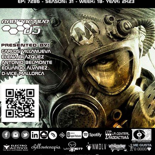 RADIOACTIVO DJ 18-2023 By Carlos Villanueva, Elena Blázquez, Antonio Belmonte, E. Álvarez & D-Vice M