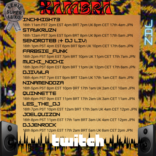 Xambra 4 - Around the World 16th January 2022