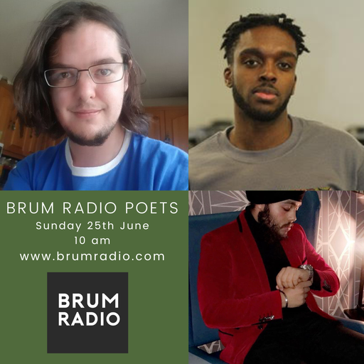 Brum Radio Poets June 2023 with Rick Sanders (25/06/2023)