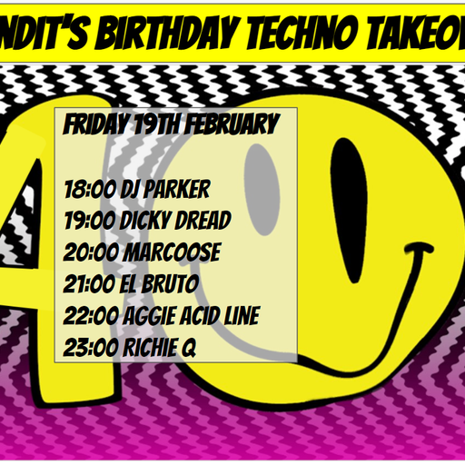 Marcoose - Bandits 40th bday