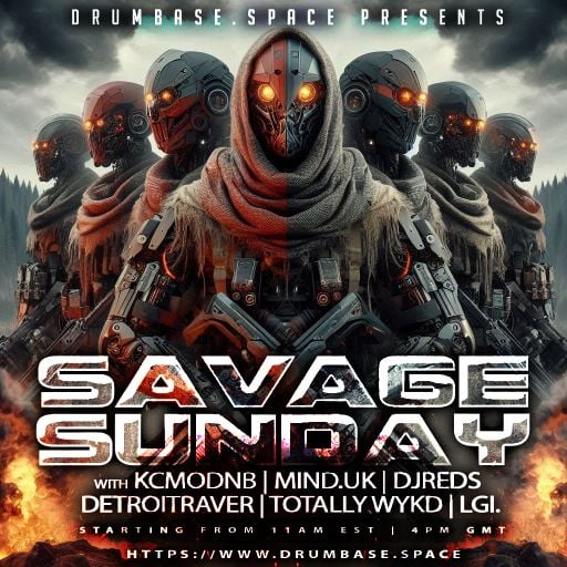 Mind (UK) - Drumbase.space - LIVE Savage Sunday - Amen Delirium