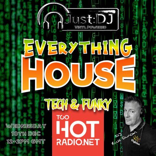 Just:DJ | Everything House - Tech & Funk - 10/12/2025