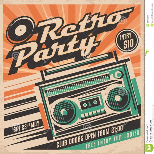 Get this retro party started!!