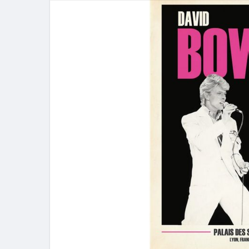 Bowie At Palais des Sports Lyon,May 25 1983