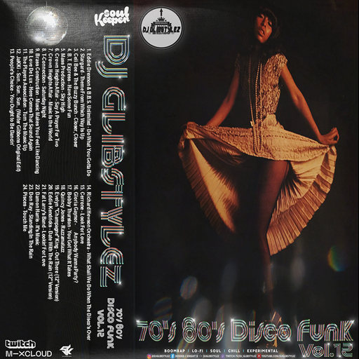 DJ GlibStylez - 70's 80's Disco Funk Vol.12