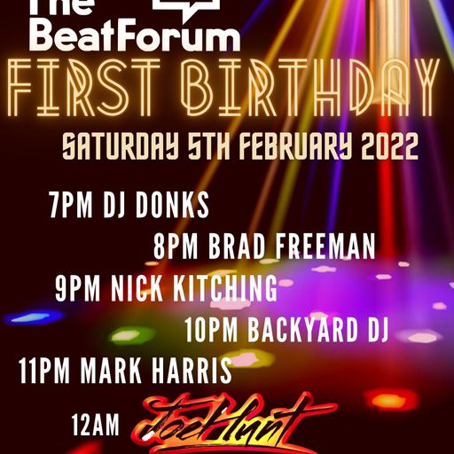 TBF's 1st Birthday set (not live at the event!) - Andy Sharps