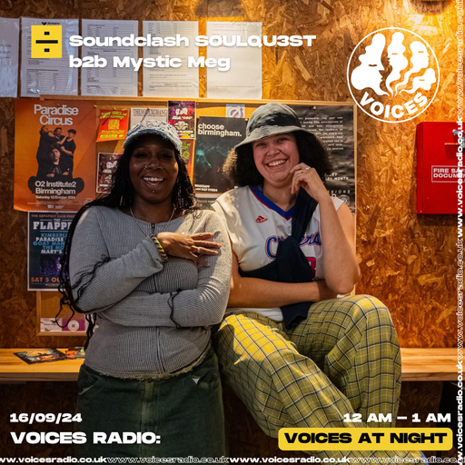 B2B With Soundclash - SOULQU3ST b2b Mystic Meg - 16/09/2024 - [Voices Radio]