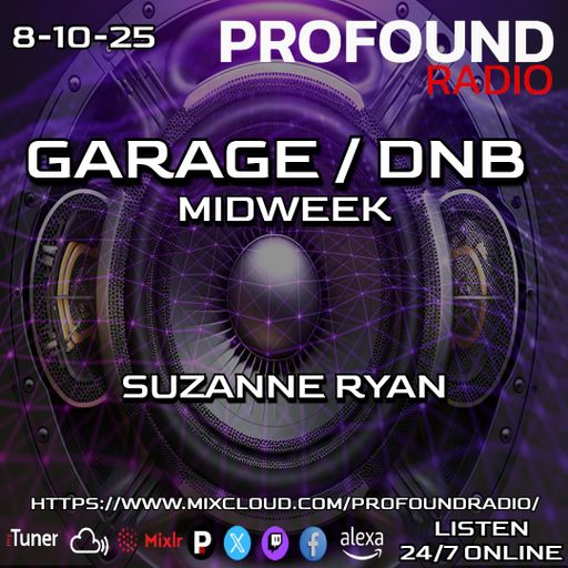 "BRUK UP " #11 PROFOUND RADIO STATION SESSION GARAGE/DNB  MIDWEEK 10/8/2025 SET#58