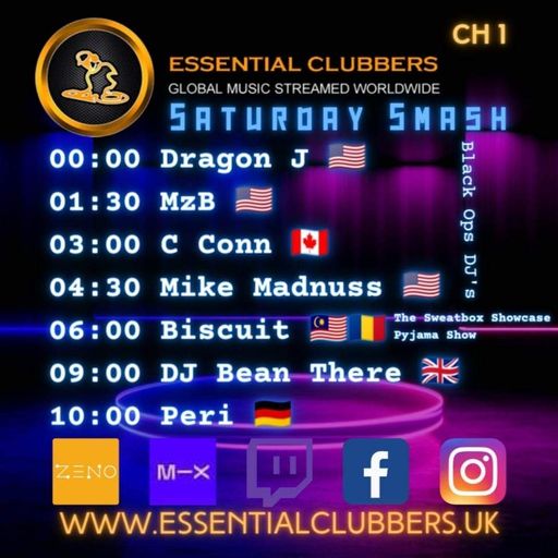 Biscuit-Saturday Pajama Show- Happy 303 Day-Live on Essential Clubbers Radio 4.3.2023