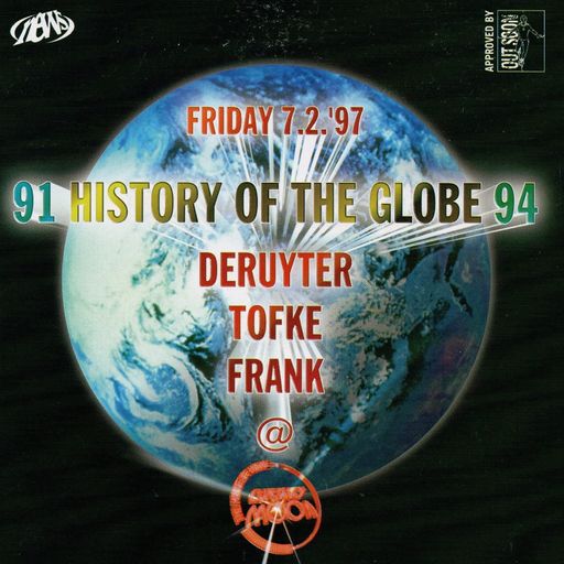 Frank Struyf & Yves De Ruyter at "History Of Globe 91-94" @ Cherry Moon (Lokeren) - 7 February 1997