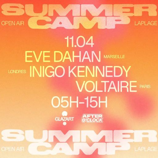 Inigo Kennedy at "Summer Camp Open Air" @ Glazart (Paris-France) - 11 April 2026