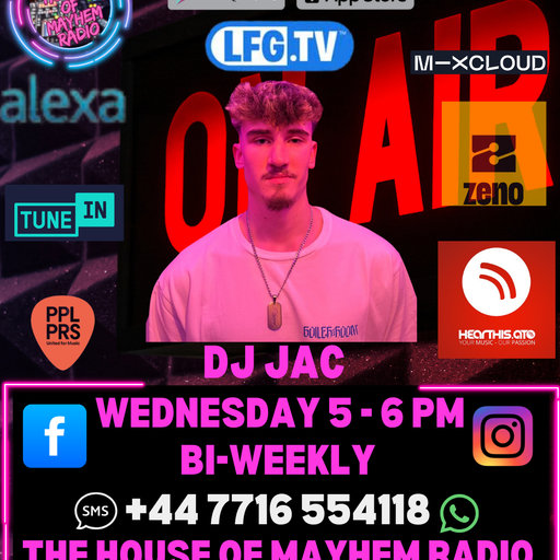 DJ JAC debut show 8-10-25