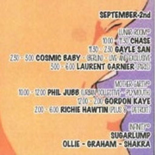 Richie Hawtin at "The Final Frontier" @ Club UK (Wandsworth - UK) - 2 September 1994