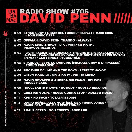Urbana Radio Show by DAVID PENN #705