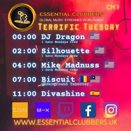 Biscuit-Underground Takeover Tuesday-Techno-Live on Essential Clubbers Radio 6.6.2023