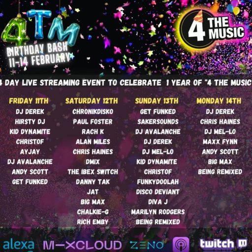 Marcus [ChronikDisko] - 4 The Music Exclusive - Happy 4TM Birthday!