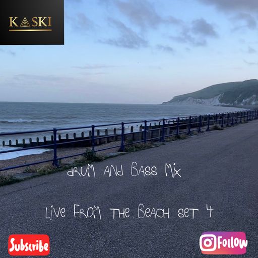 drum and bass mix kaski live from the beach set four 6/20/24