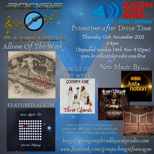 Boogie Fanwagon 11th November 2021