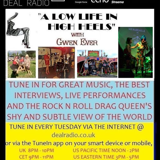 A LOW LIFE IN HIGH HEELS WITH GWEN EVER RADIO SHOW 24TH JANUARY 2023 EDITION
