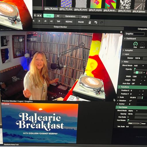 Colleen 'Cosmo' Murphy's Balearic Breakfast 27.8.24