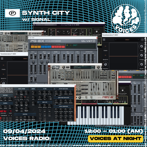 Synth City w/ Signal - 09.04.24 - Voices Radio