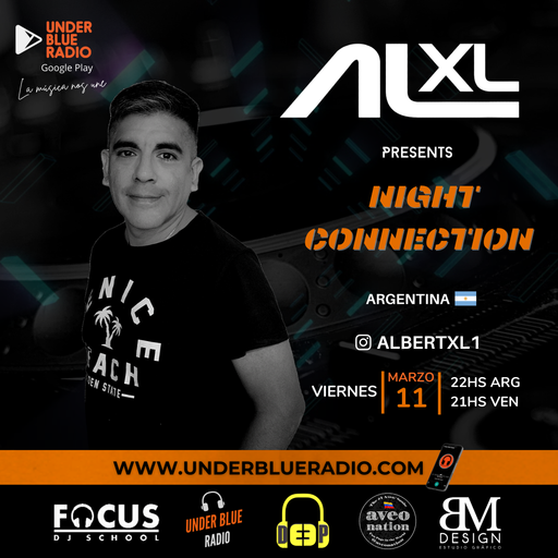 NIGHT CONNECTION #01 MARCH 2022 (PROGRESSIVE) TO UNDERBLUERADIO (AR)