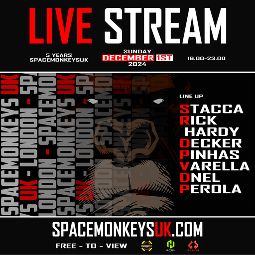 Rick Hardy live on Spacemonkeys channel in 2024-12-01